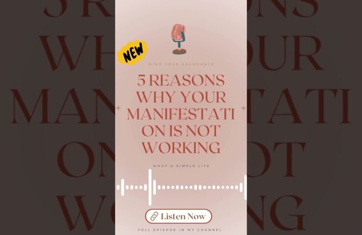 5 reasons why manifestation is not working for you. #manifestation #intuition ##spirituality